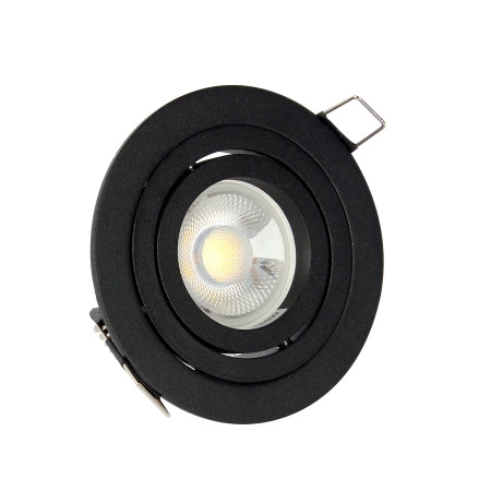 Oczko Halo 1xGU10 czarne  (RL0103-BK) - Yaskr