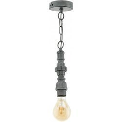 Lampa wisząca CHEPSTOW  srebrna (49707 - Eglo) - żyrandol