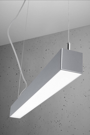 Lampa wisząca PINNE 200 szara 4000K (TH.233) - Thoro Lighting