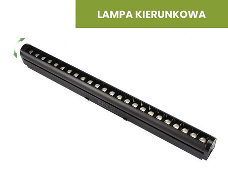 Lampa magnetyczna Ultra Slim DDCX35-ZD24B 24W 4000K - DomenoLED