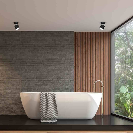 Kinkiet DIXIE BLACK 1xGX53 (MLP7599) - Milagro