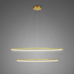 Lampa Ledowe Okręgi No.2 100cm 3k złota Dali (LA074/P_100_in_3k_gold_Dali) - ALTAVOLA DESIGN