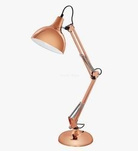 Lampa stołowa BORGILLIO miedziana (94704 - EGLO)