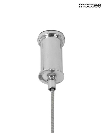 MOOSEE lampa wisząca LASSO 800 Smart      srebrna (MSE15011004951) - Moosee