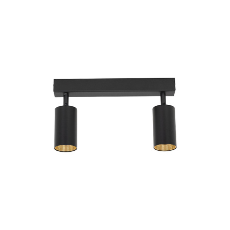 Reflektory na listwie AMIS BLACK  LAMPA SUFITOWA 2 (10633) - TK Lighting