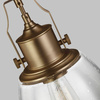 Pojedyncza lampa wisząca Hobson (FE-HOBSON-P-M-AB) - Elstead Lighting