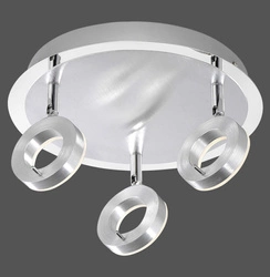 SILEDA LAMPA SUFITOWA ALUMINIUM (6788-96) - Paul Neuhaus