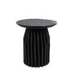 MaMaison stolik LEVANTE czarny marmur / drewno (MM001501100336) - MaMaison