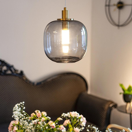 Lampa wisząca - Polar dymiony/szary (LA019/P_grey) - ALTAVOLA DESIGN