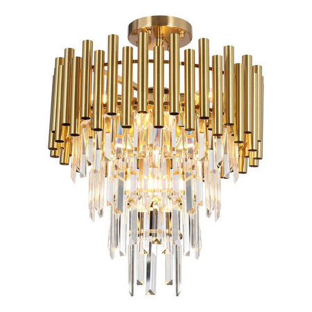 Lampa sufitowa MADISON GOLD 9xE14 (ML8806) - Milagro