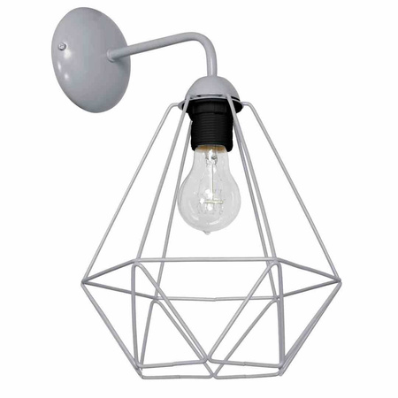 Kinkiet BASKET GRAY 1xE27 (MLP7207) - Milagro