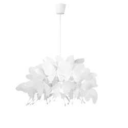 Lampa wisząca biała Farfalla 1 (LP-3439/1P WHITE) - Light Prestige
