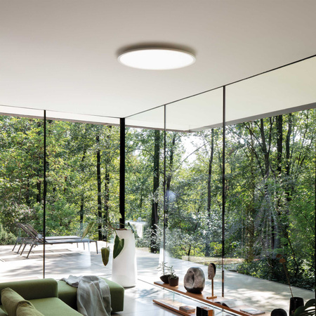  Plafon FLY Biały (FLY_SLIM_PL_D60_4000K) - Ideal Lux