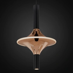 Lampa wisząca Spinoza złota (LA120/P) - ALTAVOLA DESIGN