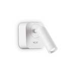 Lampa ścienna / Kinkiet BEAN Biały (BEAN_AP_SQUARE_BIANCO) - Ideal Lux