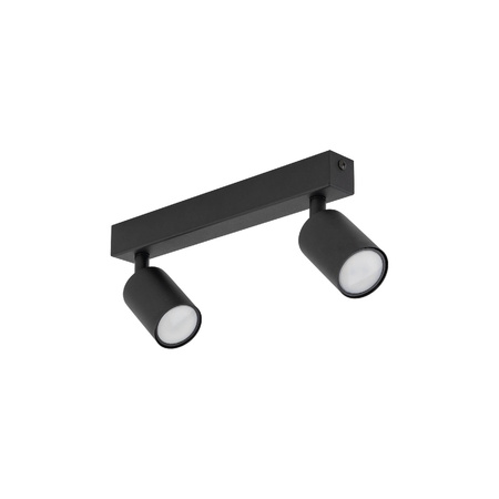 NEX BLACK 2XGU10 LAMPA SUFITOWA (10790) - TK Lighting