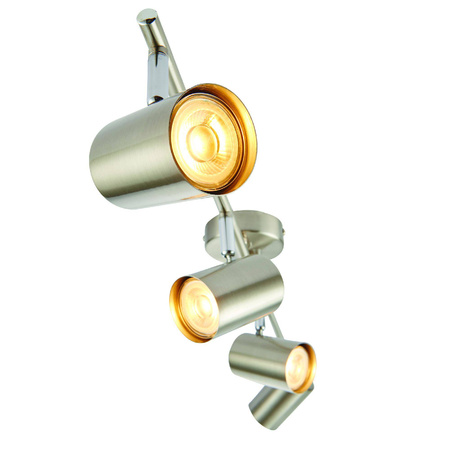 Lampa sufitowa Arezzo 4lt bar satin 7W (73689) - Saxby