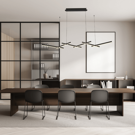 PENDANT LIGHT 85W 3000K BLACK (1948 Zambelis) - Zambelis