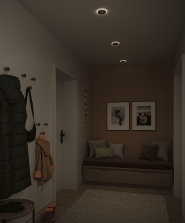 EBL Sormus IP65 1x560 lm 3000K ch m (PL92249) - PAULMANN