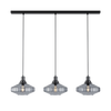 LINE LIGHT 3XE27 MAX 40W GLASS ANODISED DARK GREY (23013 Zambelis) - Zambelis