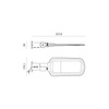 Lampa Uliczna Parkowa VESPA LED 60W 6600lm 4000K - KOBI