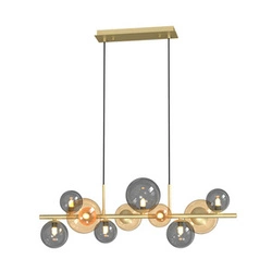 Lampa wisząca VILLA złota (MD5918-10-EGN) - Zuma Line