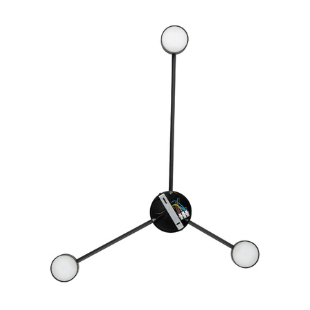 Kinkiet AVIA czarny 3 PŁ (6809) - TK Lighting