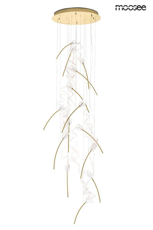 Lampa wisząca TULIPPE 14 DISC złota (MSE1501100171) - Moosee