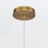 Lampa wisząca Cumberland - 1 źródło światła - Szczotkowane złoto (QN-CUMBERLAND-1P-BG) - Quintiesse