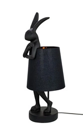 KARE lampa stołowa RABBIT 68 cm czarna (53473) - Kare Design