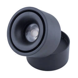 Oprawa natynkowa czarna regulowana Posh Cree COB 12W 3000K CRI90+ 20° (Abigali-MZTD-B-12-20WW)