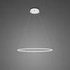 Lampa wisząca Ledowe Okręgi No.1 Φ40 in 4k biała ściemnialna Altavola Design (LA073/P_40_in_4k_white_dimm) - ALTAVOLA DESIGN