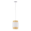Lampa wisząca BOHO biała 1 PŁ Ø 20 (6528) - TK Lighting