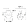 Kinkiet Talland (KL-TALLAND1-PC-BATH) - Elstead Lighting