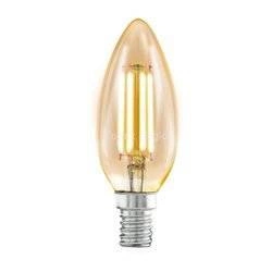 Żarówka AMBER-C37 E14 4W, LED 2200K (11557 - Eglo)
