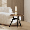 TABLE LED LIGHT 7W 3000K METAL-GLASS,GOLD-CHAMPANGE (23060 Zambelis) - Zambelis