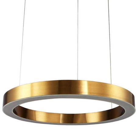 Lampa wisząca CIRCLE 80 LED mosiądz szczotkowany 80 cm (ST-8848-80 brass) - Step into Design