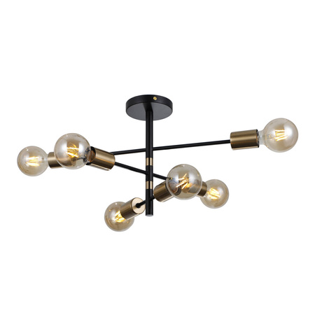 Lampa sufitowa Piansi 6 (PND-4025-6-BL-HBR) - Italux