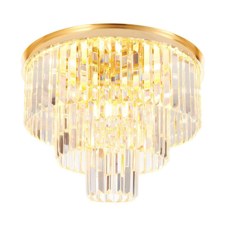 Lampa sufitowa SPLENDORE złoty 50 cm (DN915-50) - Step into Design