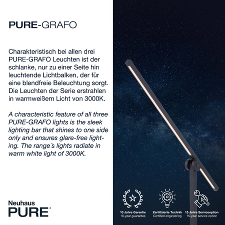 Lampa podłogowa PURE-GRAFO (407-18) - Paul Neuhaus