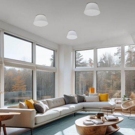 FORMO WHITE LAMPA SUFITOWA 4XE27 500 (11205) - TK Lighting