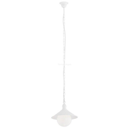 lampa wisząca 1 pł. ERBA BIS  biały 1 x E27/60W ARGON 3296 - żyrandol