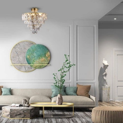 Lampa sufitowa CHELSEA GOLD 6xE14 (ML8812) - Milagro