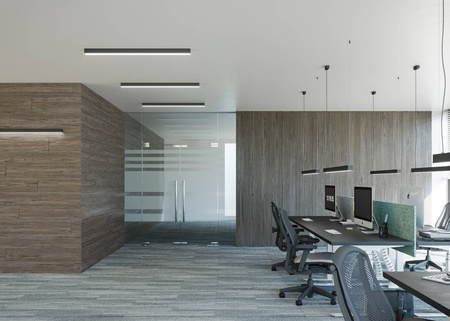 Lampa sufitowa PINNE 150 szary 3000K (TH.097) - Thoro Lighting