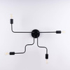 Żyrandol VECTOR 4 czarny (SL.1446) - Sollux Lighting