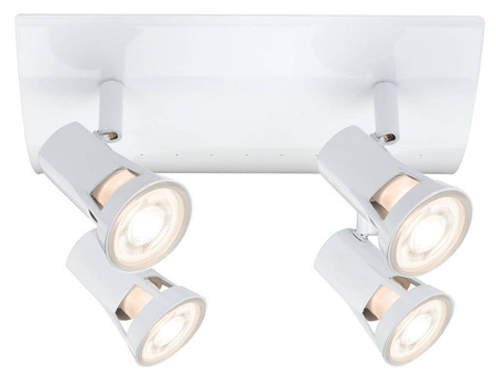 Spotlight Teja max. 4x10W GU10 Biały 230V Metal (PL66705) - PAULMANN