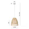 Lampa wisząca BOHO RANGO 1xE27 Kobi Design (002163KOB) - KOBI LIGHT