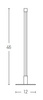 TABLE LAMP LED 8W 3000K ALUMINIU BLACK (20118 Zambelis) - Zambelis