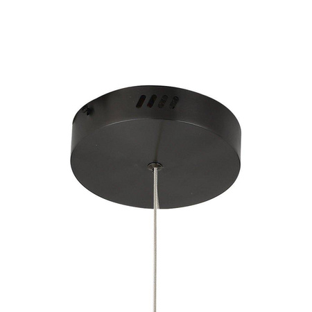 Lampa wisząca CIRCLE 120LED tytan szczotkowany (ST-8848-120 black) - Step into Design