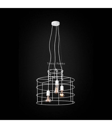Lampa wisząca Lana biała (67795) Ramko - żyrandol